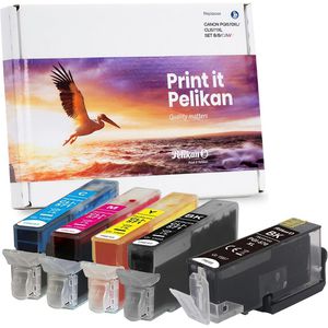 Produktbild für Tinte Pelikan für Canon PGI-570PGBK XL + CLI-571 XL, Multipack