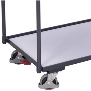 Produktbild für Tischwagen VARIOfit sw-600.959, ESD, Metall &amp; Holz