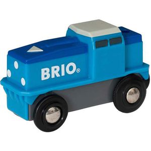 Produktbild für Spielzeugeisenbahn BRIO 33130 Batterie Frachtlok