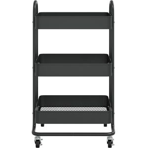 Produktbild für Küchenwagen vidaXL 335865, schwarz