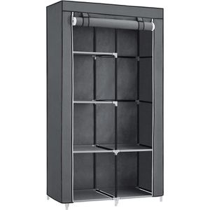 Produktbild für Kleiderschrank Songmics XL, RYG84H, grau