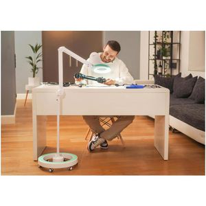 Produktbild für Lupenleuchte Lumeno 7215 MKIII, 127 mm Glaslinse, LED