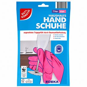 Produktbild für Gummihandschuhe Gut&amp;Günstig Haushaltshandschuhe