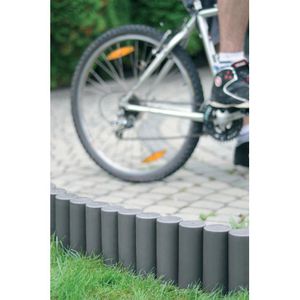 Produktbild für Rasenkante Prosperplast IPAL5, grau, UV-beständig, flexibel