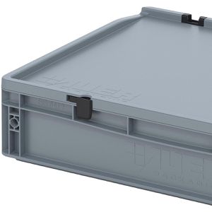 Produktbild für Eurobox AUER ED 64/12, grau, 24 Liter
