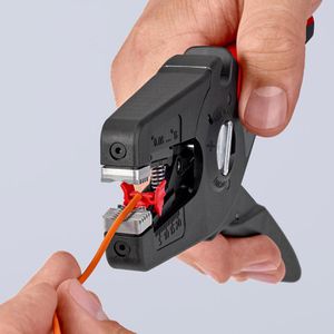 Produktbild für Abisolierzange Knipex PreciStrip16, 12 52 195