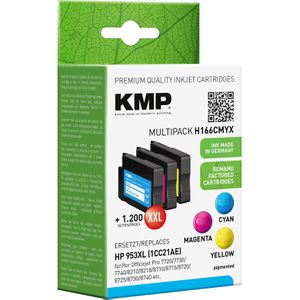 Produktbild für Tinte KMP H166CMYX für HP 953XL Multipack