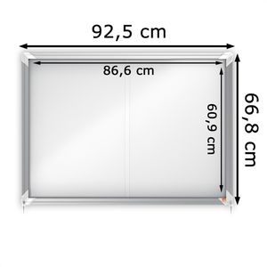 Produktbild für Schaukasten Nobo 1902569 Premium Plus, innen