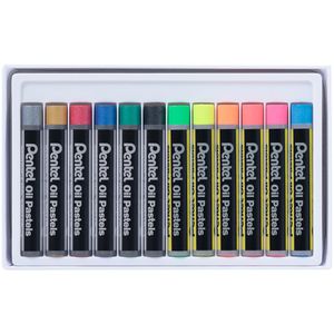 Produktbild für Ölkreide Pentel Oil Pastels, PHN-MF12