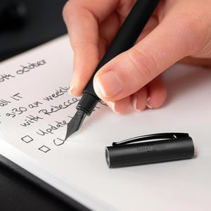 Produktbild für Füller Faber-Castell Ambition All Black, Feder M