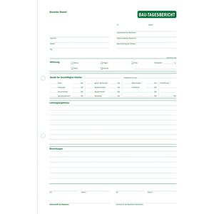 Produktbild für Bautagebuch Exacompta 254B, A4