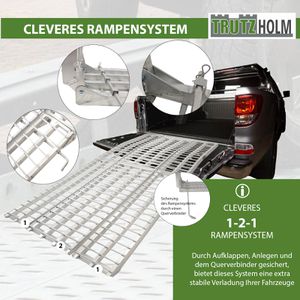 Produktbild für Auffahrrampe Trutzholm 27194901, 3-teilig