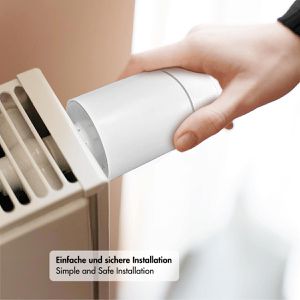 Produktbild für Heizkörperthermostat LogiLink SH0135, App-fähig