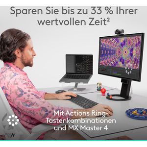 Produktbild für Maus Logitech MX Master 4 Wireless Mouse