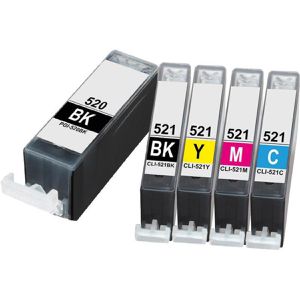 Produktbild für Tinte Böttcher-AG für Canon PGI-520 + CLI-521 Multipack