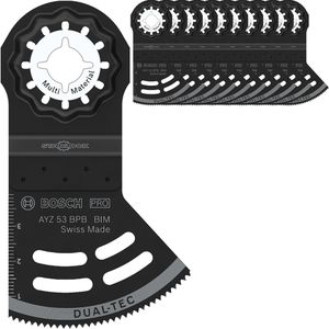 Multifunktionswerkzeug-Zubehör Bosch PRO AYZ 53 BPB Dual-Tec