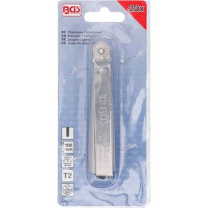 Produktbild für Fühlerlehre BGS-technic 3083, aus Federstahl, konisch