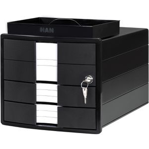 Schubladenbox Han 1018-13, Impuls, schwarz, A4