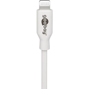 Produktbild für Ladekabel Goobay 39448, weiß, 2m