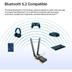 Produktbild für Netzwerkkarte TP-Link AX3000, Archer TX55E, PCI Express x1