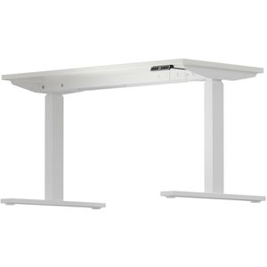 Produktbild für Schreibtisch Bisley E-WonderTech, weiß / weiß