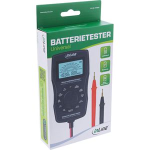 Produktbild für Batterietester InLine Universal