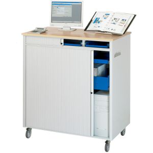 Produktbild für Computerschrank Rau adlatus Modell 2650, lichtgrau