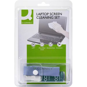 Produktbild für Bildschirmreiniger Q-Connect KF32158, für Laptop, 2-teilig