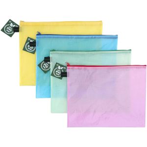 Reißverschlussbeutel Foldersys 40672-94, A4