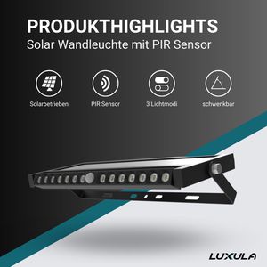 Produktbild für Wandleuchte Luxula aus Kunststoff, für außen (IP54)