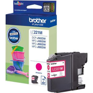 Tinte Brother LC-221M magenta