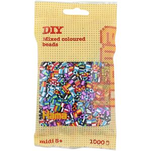 Bügelperlen Hama-Perlen 207-90 Streifen Mix
