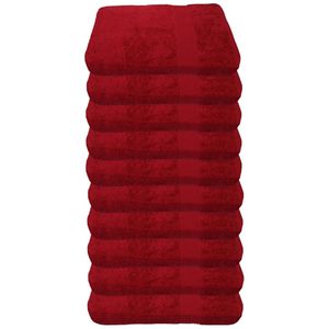 Handtuch Julie-Julsen bordeaux, 30 x 50 cm