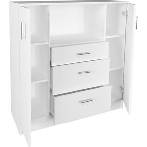 Produktbild für Küchenschrank VCM Esilo 919419, weiß, (BxH) 109 x 110 cm