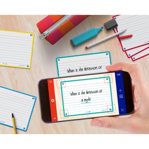 Produktbild für Karteikarten Oxford Flash 2.0, 400137329, A7+