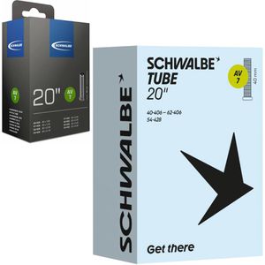 Fahrradschlauch Schwalbe AV7, 20 Zoll