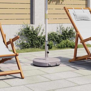 Produktbild für Sonnenschirmständer vidaXL 40549, Granit