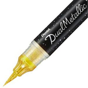 Produktbild für Brush-Pen Pentel XGFH-DXX, Dual Metallic Brush