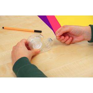 Produktbild für Klebebandabroller BNT 394200, transparent