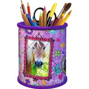 Produktbild für Puzzle Ravensburger 3D Puzzle Utensilo Pferde