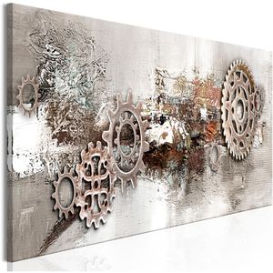 Wandbild Artgeist Steel Cranks, 150 x 50 cm