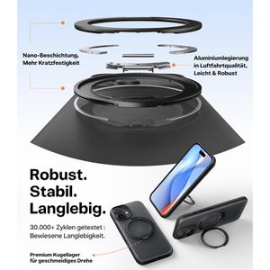 Produktbild für Handyhülle Torras Ostand R Fitness Series, MagSafe, schwarz
