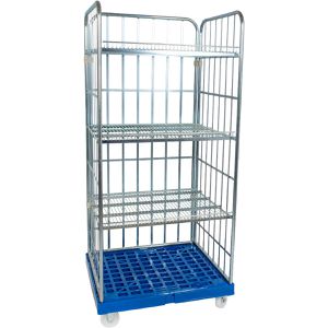 Rollbehälter HMH mit 3 Böden, Nutzhöhe 1600mm