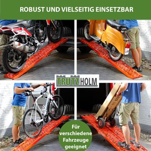 Produktbild für Auffahrrampe Trutzholm 25801, orange, 1 Stück