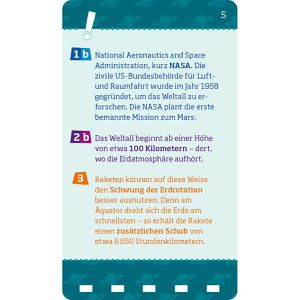 Produktbild für Spielbuch WAS-IST-WAS 378867778, Quiz Weltall