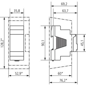 Produktbild für Zeitschaltuhr Theben TR 612 top3, digital