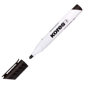 Whiteboardmarker Kores XW1, schwarz