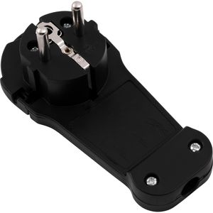 Produktbild für Schutzkontaktstecker McPower 16 A / 230 V, schwarz