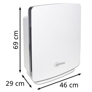 Produktbild für Luftreiniger alfda ALR550 Comfort TrueHEPA, für Allergiker