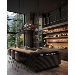 Produktbild für Akustikpaneel Kosche LuxLine, Nussbaum Milano